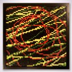 agorafobia pixel art mosaic