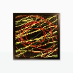 agorafobia pixel art mosaiquista cuadro creado por el destacado mosaiquista Pixel Art