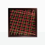 alta tension pixel art mosaico digital creado conn teselas vitreas