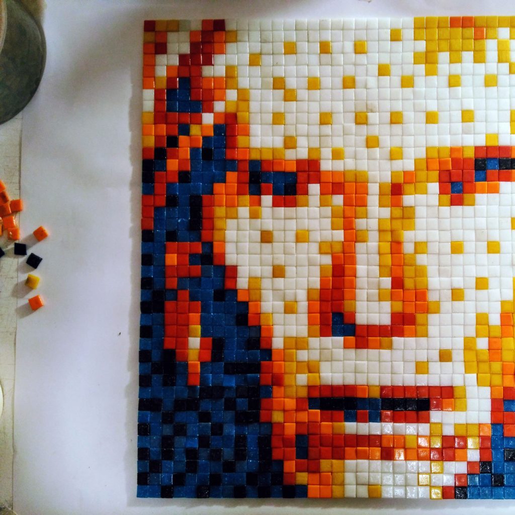 andy pixel remix mosaic detalle