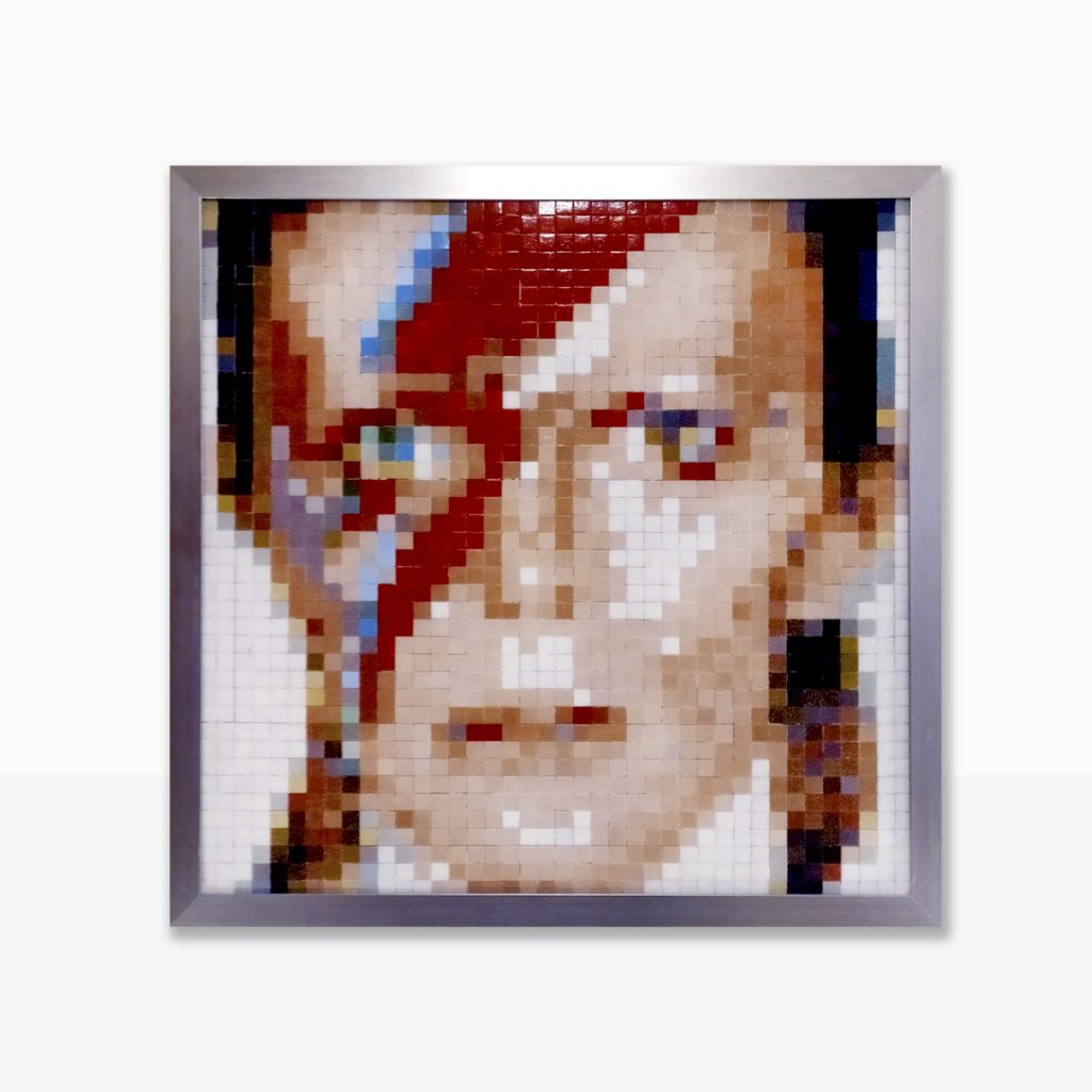 bowie pixel remix pixelart