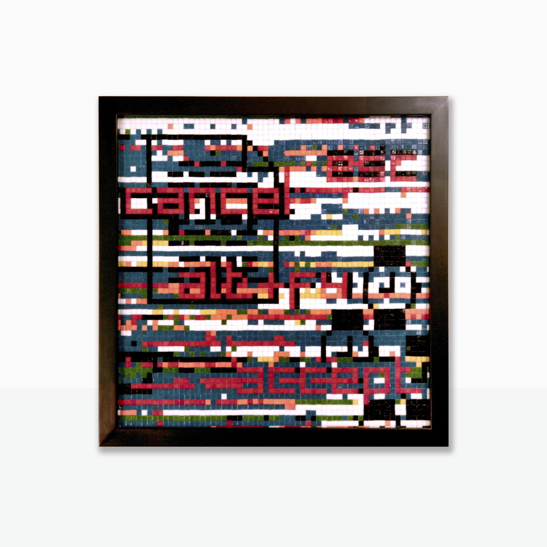 cautiverio corporativo pixel art mosaico de colección privada