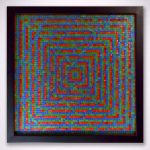 claustrofobia pixel art mosaic