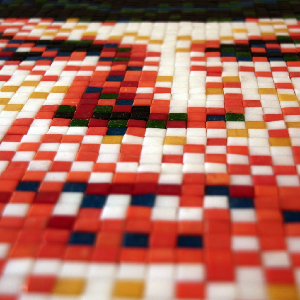 dr spock pixel remix mosaic detalle