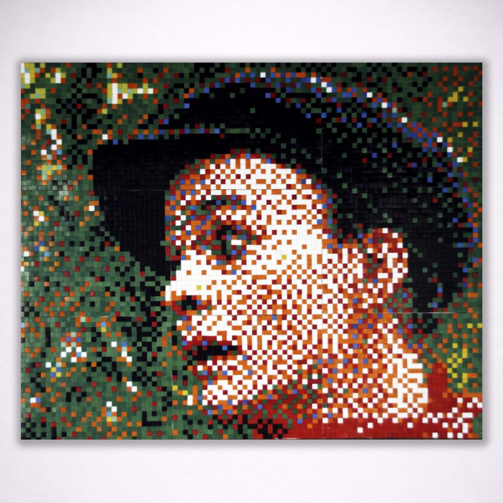 el aprendiz pixel art mosaic