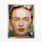 “Frida Pixel Remix” Mosaico Veneciano • Pop Pixel Remix