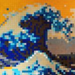 kanagawa pixel remix pixelart detalle