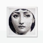 lina pixel remix pixelart mosaico