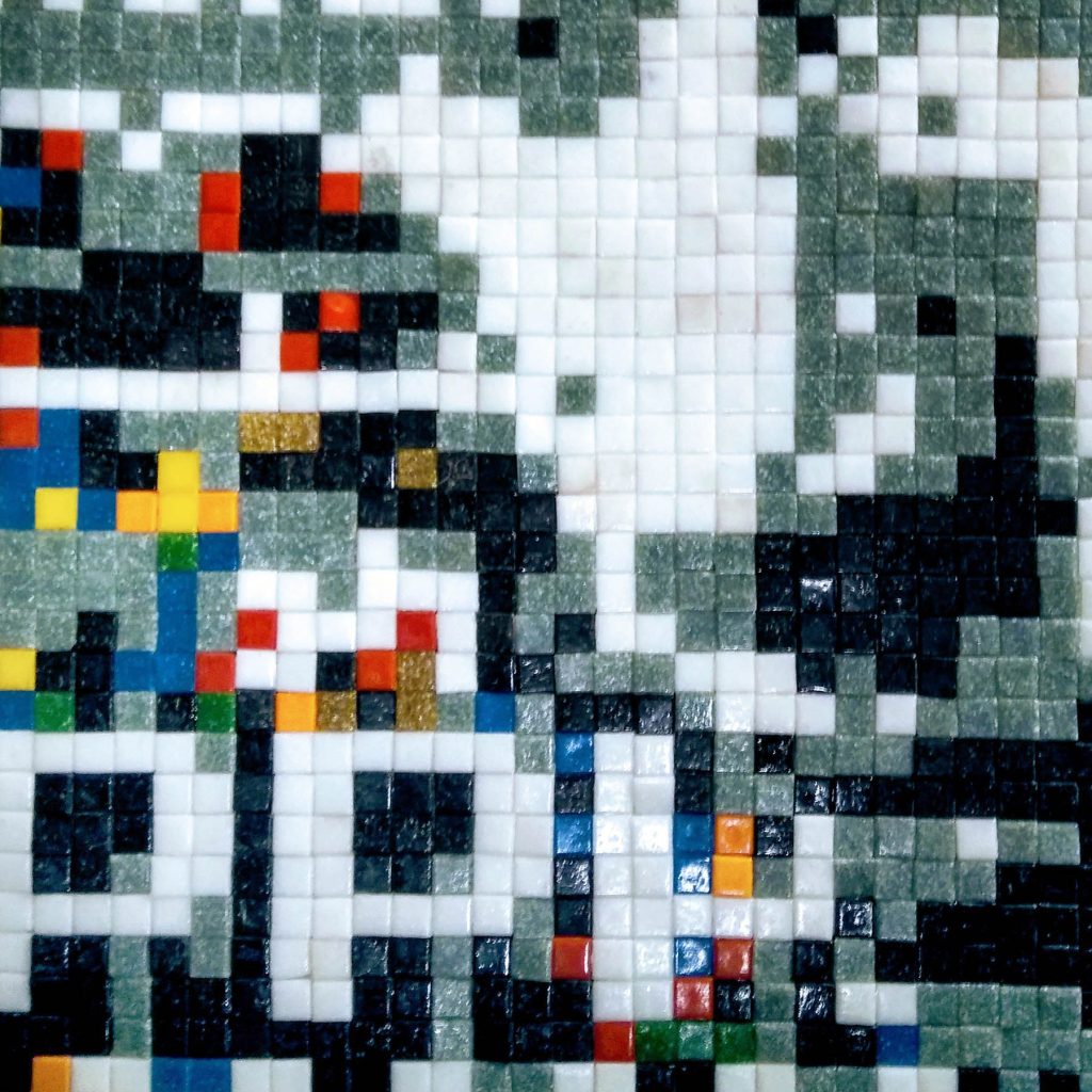 ppp pixel art mosaic detalle