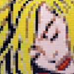 sleeping girl pixel remix detalle