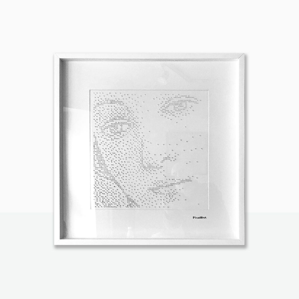 venus drop shadow obra de arte del reconocido artista pixel art