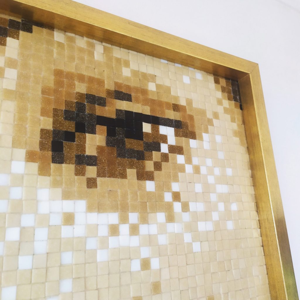 “Venus Pixel Remix” Mosaico Veneciano • Renacimiento & Modernidad Digital 60x60