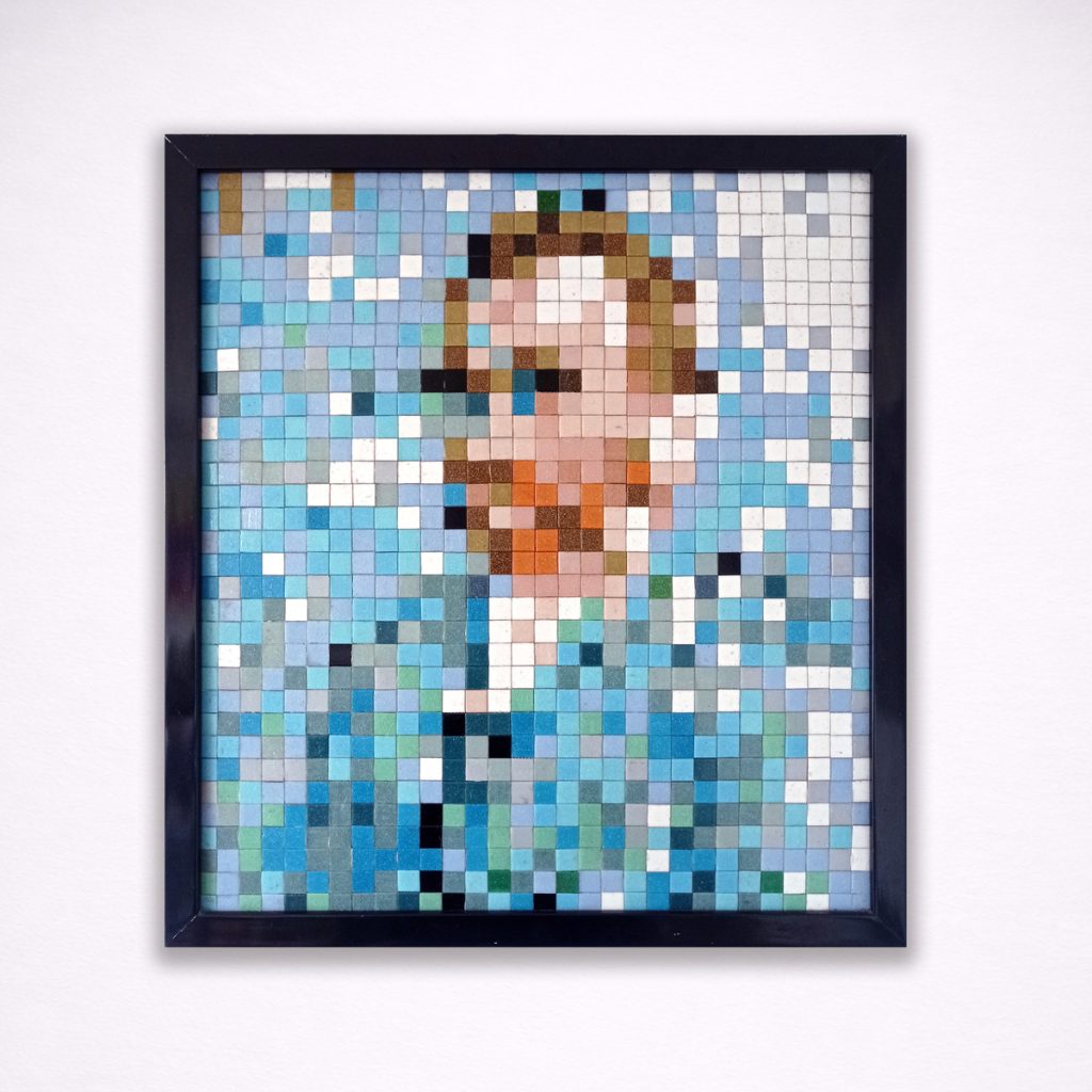 vincent van gogh pixel art