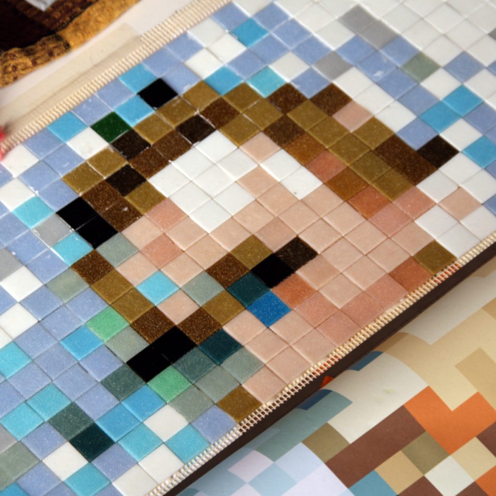 vincent van gogh pixel art detalle