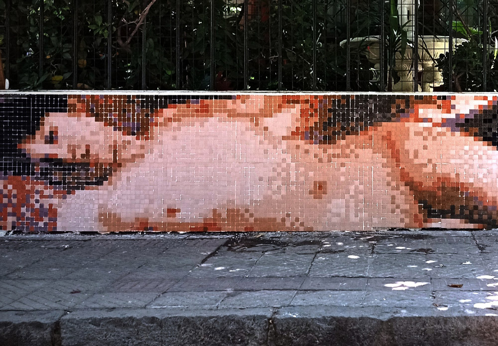 autocensura pixelart streetart