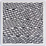 “Binary Stream” · Abstract & Logic Series · Mosaico Veneciano · 60 × 60 cm · 2025