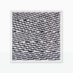 “Binary Stream” · Abstract & Logic Series · Mosaico Veneciano · 60 × 60 cm · 2025