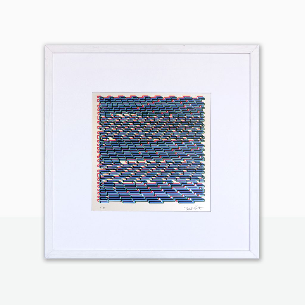 “Buffer Overflow” · Generative & Plotter Art · Abstract Series