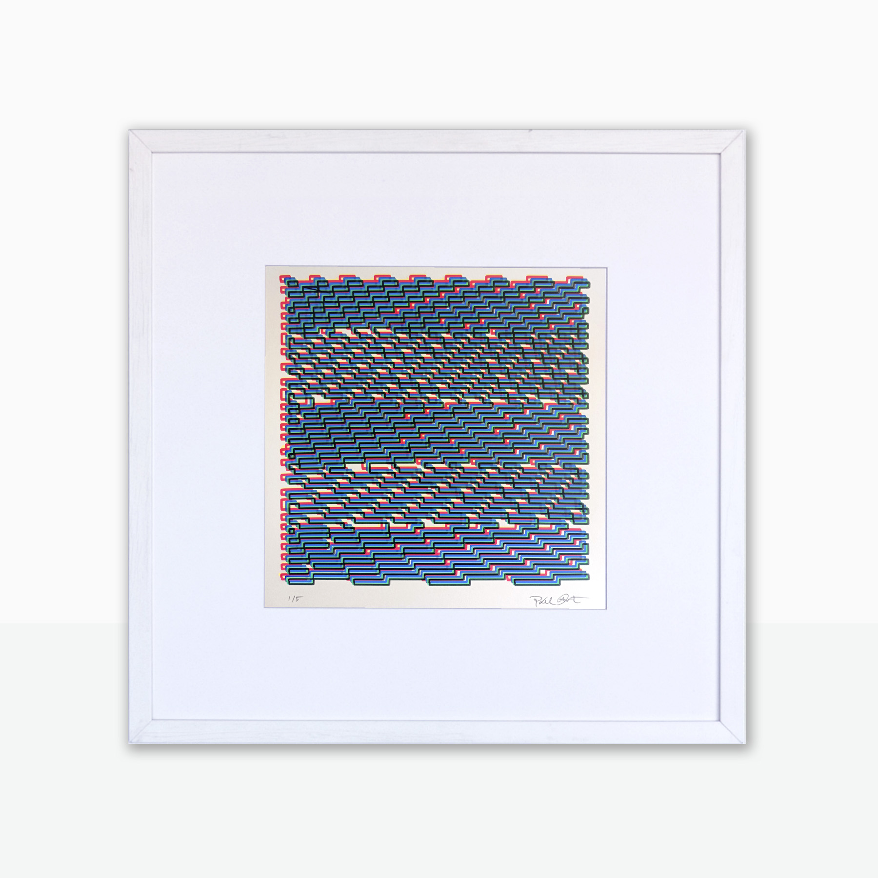 “Buffer Overflow” · Generative & Plotter Art · Abstract Series