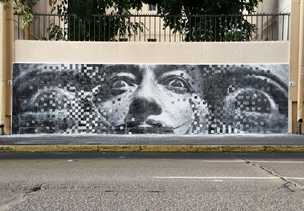 dali el renacer stretart mosaic pixelart dali el renacer stretart mosaic pixelart