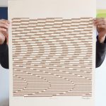 “Dunas” · Generative Artworks · Serie Paisaje Cinético Tinta de rotulador sobre papel · 50 × 50 cm · 2023