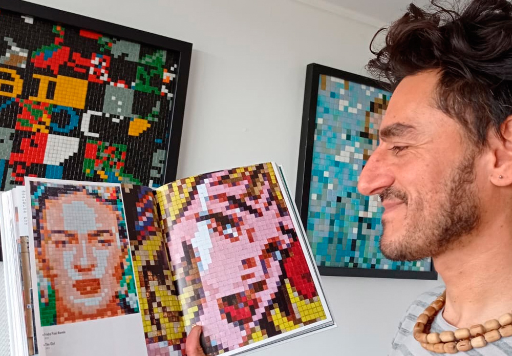 Featured PixelArt mosaique magazine