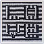 “I LOVe” · Abstract & Logic Series · Mosaico Veneciano · 60 × 60 cm · 2026 by PixelArt