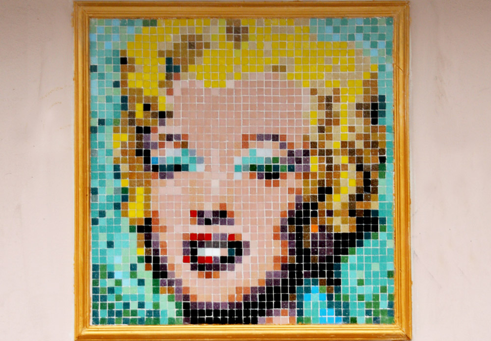 marilyn warhol stretart mosaic pixelart marilyn warhol stretart mosaic pixelart