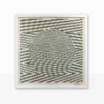 “Planeta Plotter” · Generative Artworks · Serie Movimiento Cinético Rotulador sobre papel · 50 × 50 cm · 2023