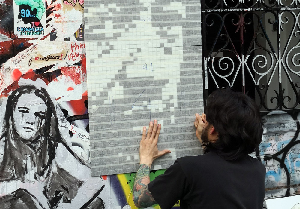 serge gainsbourg pixelart paris 04