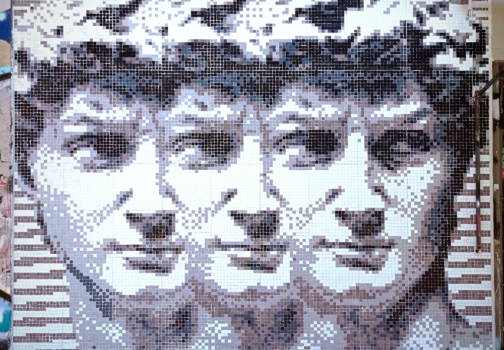 triple david mosaic pixelart triple david mosaic pixelart