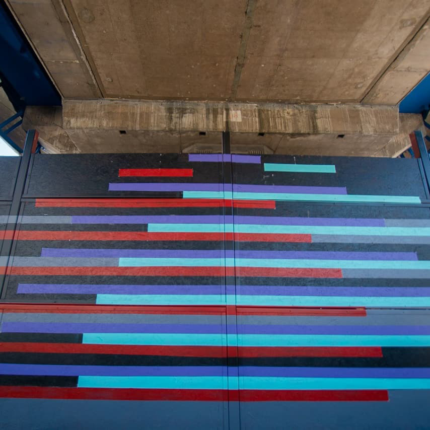 agitacion pintura cintica streetart urbanart pixelart 06