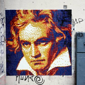beethoven stretart mosaic pixelart 04
