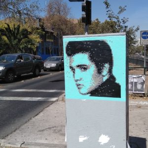 elvis pixel art stencil 01