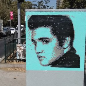 elvis pixel art stencil 02