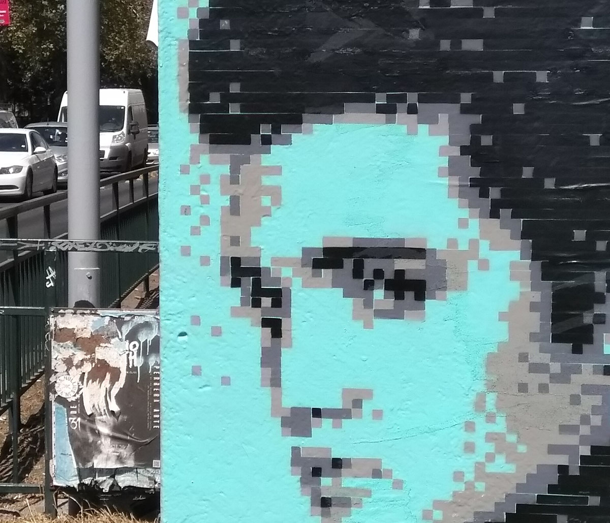 elvis pixel art stencil 03