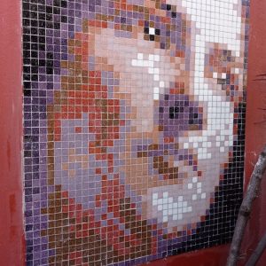 la niña del gato pedro lira stretart mosaic pixelart 03