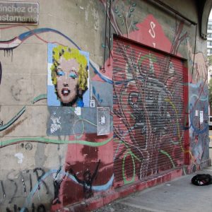 marilyn warhol buenos aires stretart mosaic pixelart 03