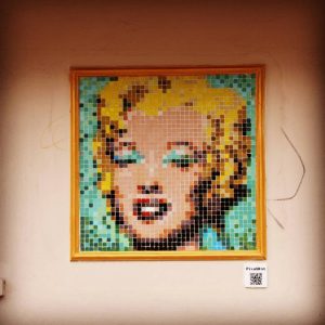 marilyn warhol stretart mosaic pixelart 04