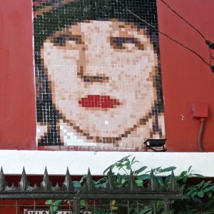 retrato de lily camilo mori stretart mosaic pixelart 02