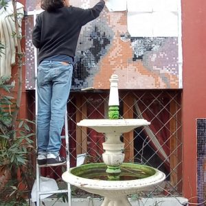 retrato valenzuela puelma stretart mosaic pixelar 01t