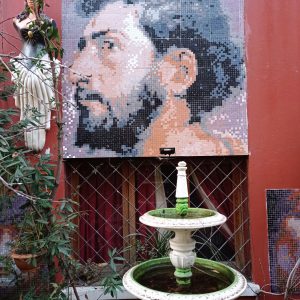 retrato valenzuela puelma stretart mosaic pixelar 02