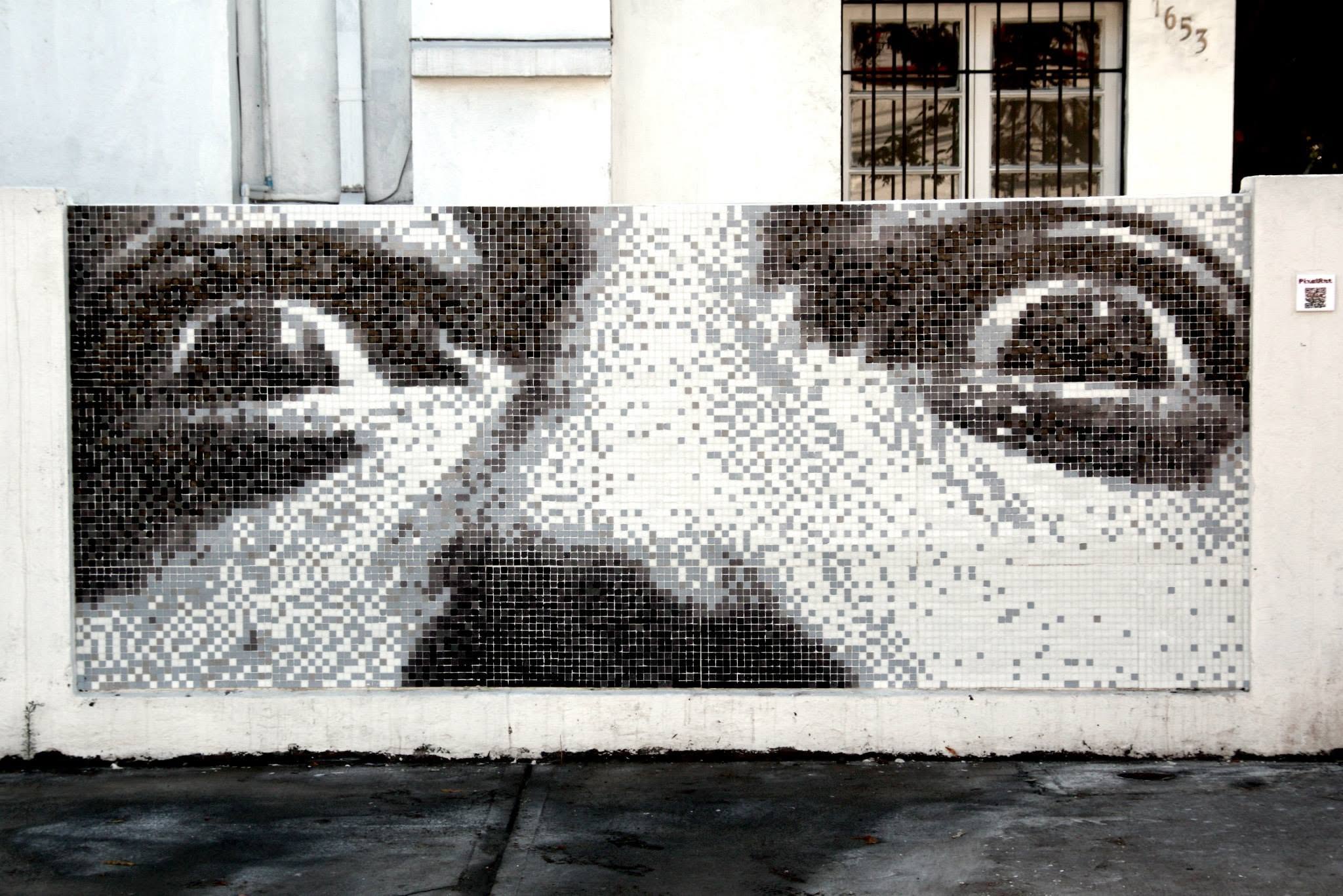 salvador dali pixelart mosaic 04