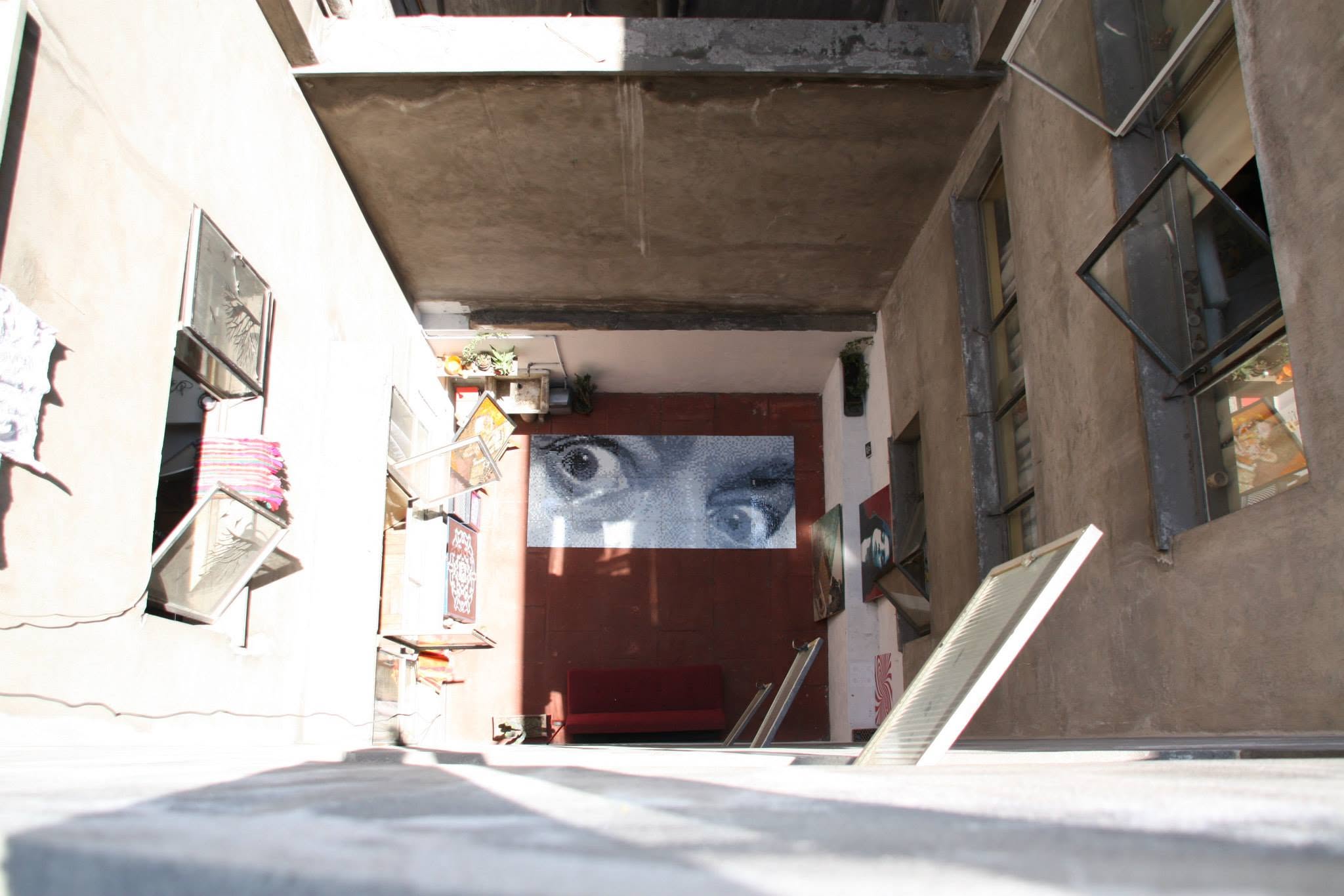salvador dali pixelart mosaic streetart 02