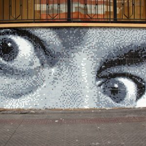 salvador dali pixelart mosaic streetart 04