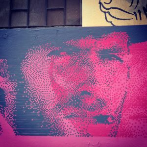 stencil clint esatwood pixelart streetart 02
