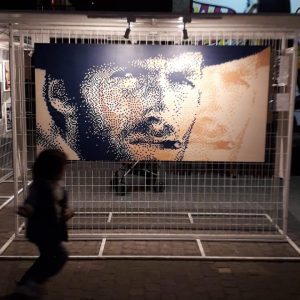 stencil clint esatwood pixelart streetart 04