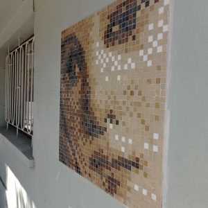 venus botticelli reconstruction stretart mosaic pixelart 03