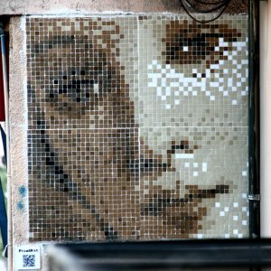 venus botticelli stretart mosaic pixelart 04