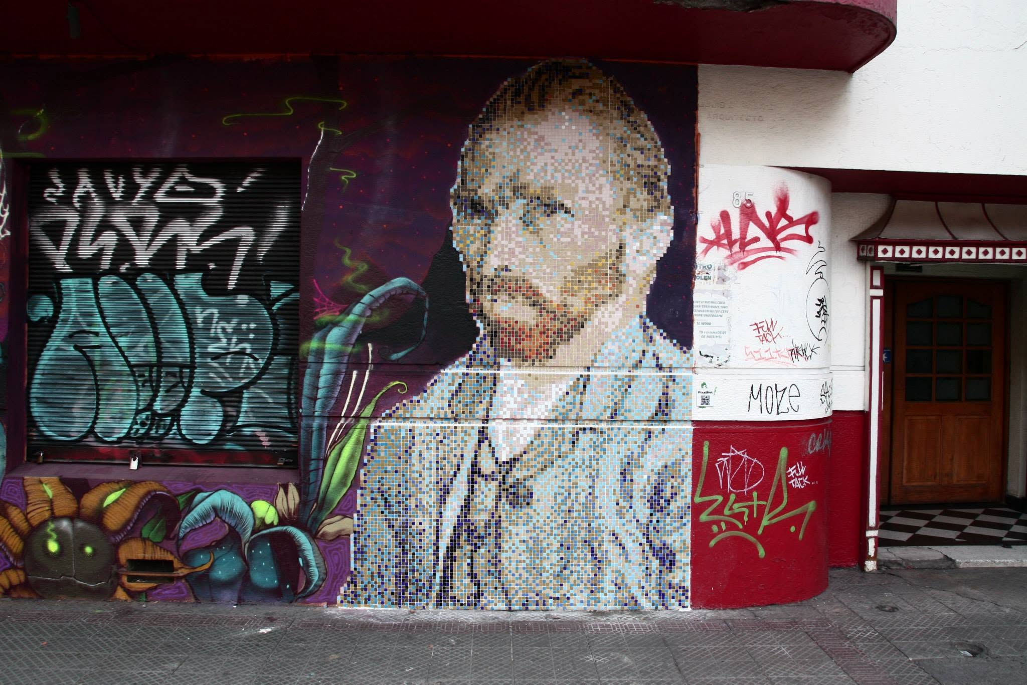 vincent van gogh by pixelart 08